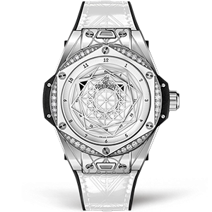 Копия часов Hublot Big Bang Sang Bleu One Click 39mm 465.SS.2027.VR.1204 Арт.HB-1081