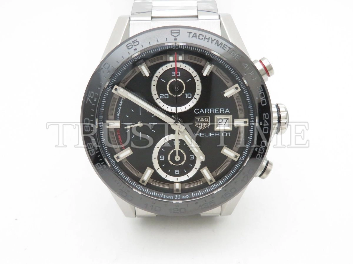 Копия часов Tag Heuer Carrera Calibre Heuer 01 43mm CAR201Z.BA0714 Арт.TG-0419