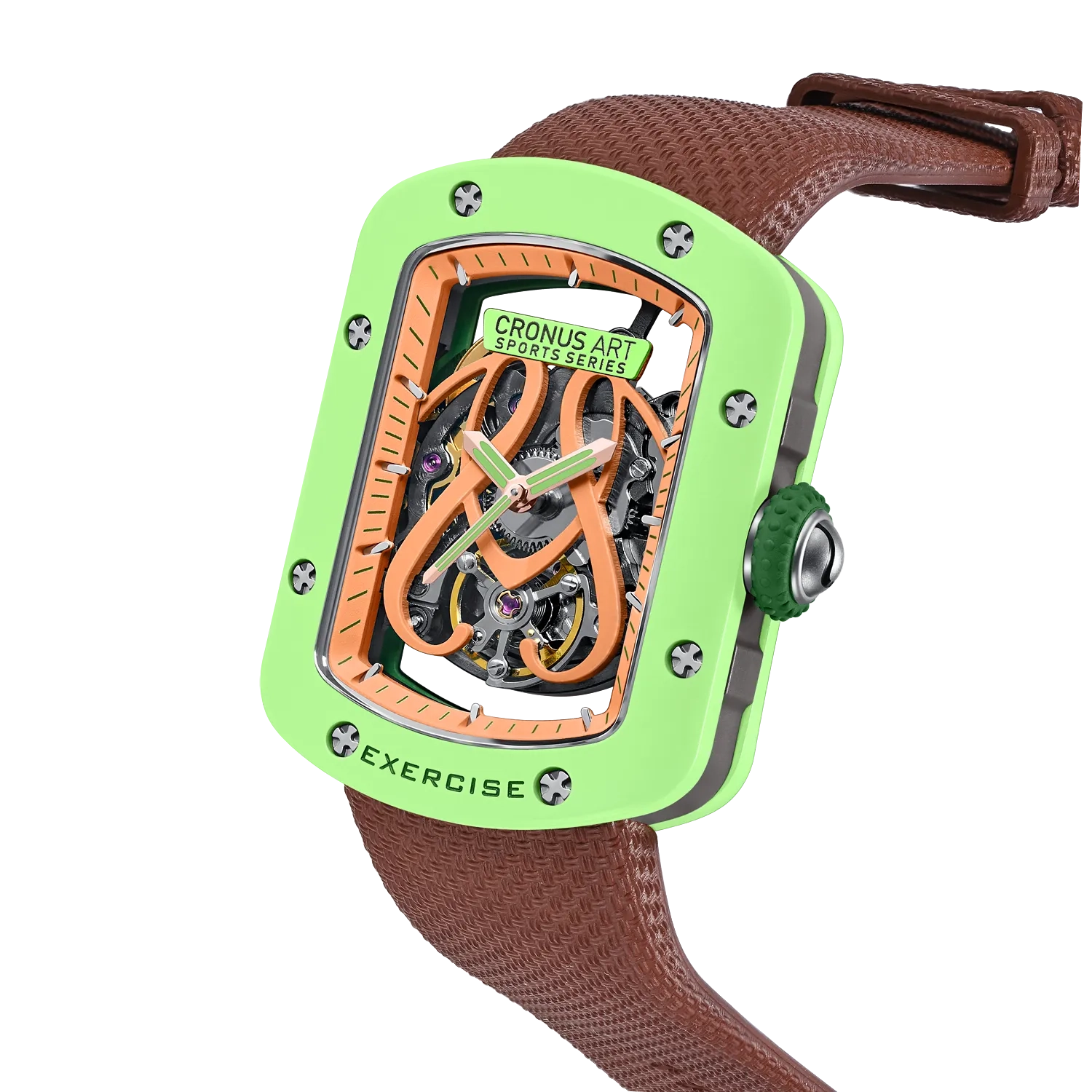 Копия часов CronusArt Carbon Watch CM017-002 Арт.CA-0448