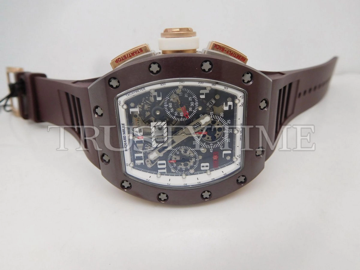Копия часов Richard Mille RM011-03 Felipe Massa Skeleton