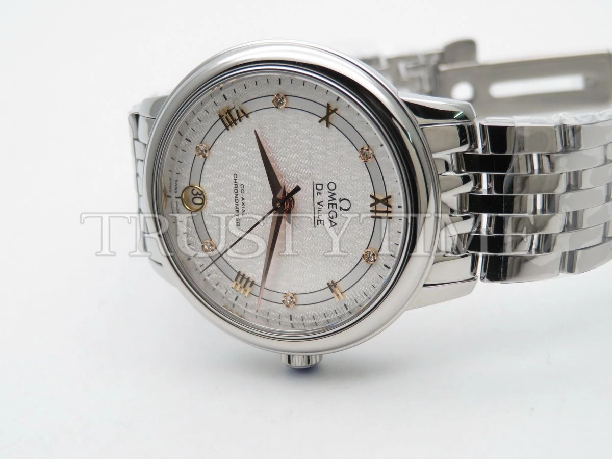 Копия часов Omega De Ville Prestige Co‑Axial Chronometer 32mm 424.10.33.20.52.001 Арт.OM-0499