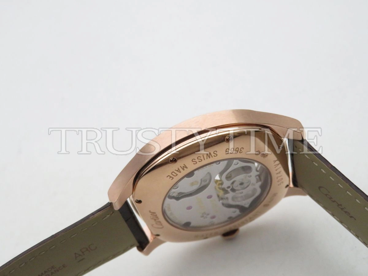 Копия часов Cartier Drive de Cartier Flying Tourbillon 41 W4100013 Арт.CR-0741