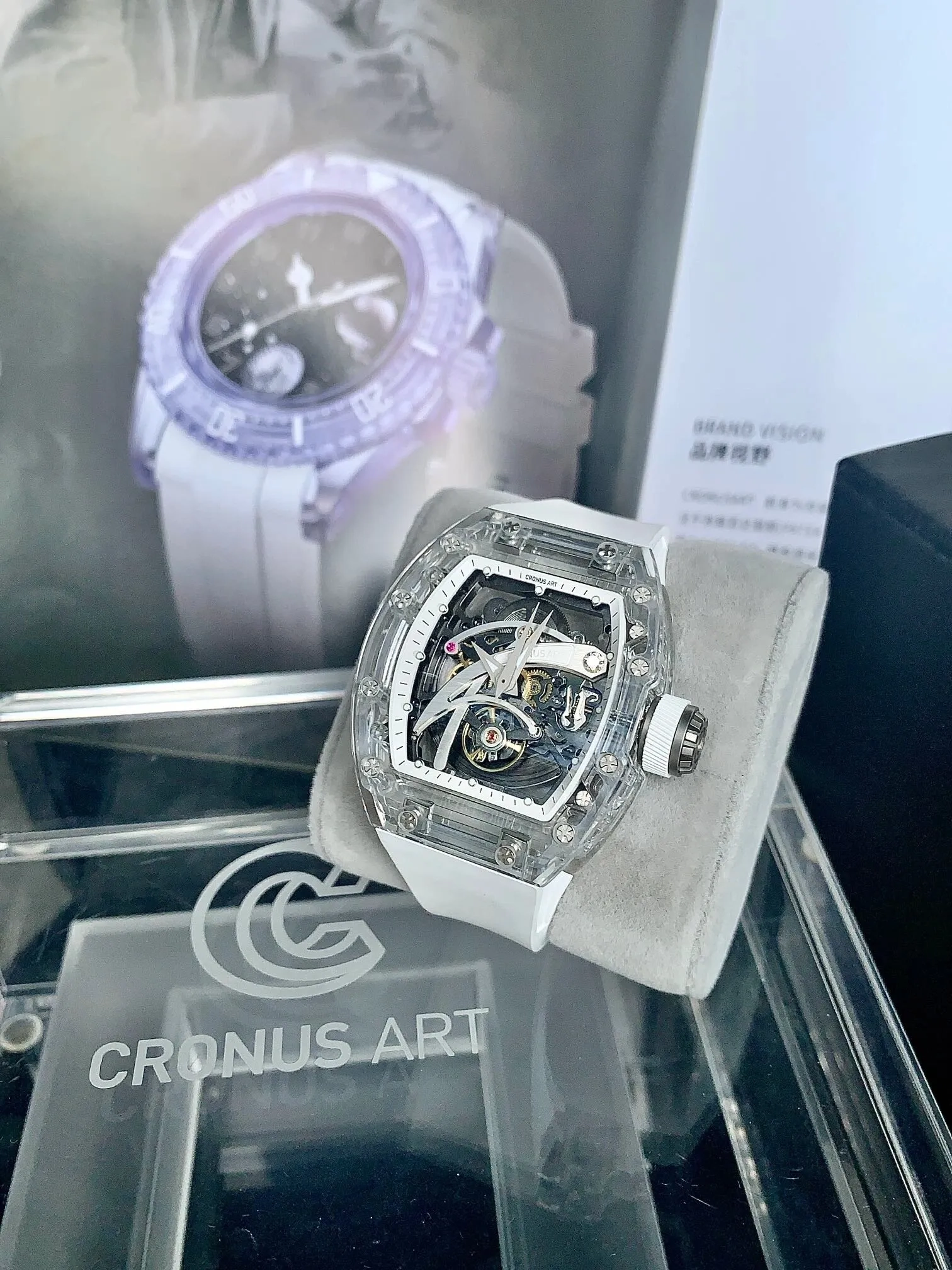 Копия часов CronusArt Sapphire Watch CM08-010 Арт.CA-0411