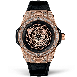 Копия часов Hublot Big Bang Sang Bleu One Click 39mm 465.OS.1118.VR.1704 Арт.HB-1074
