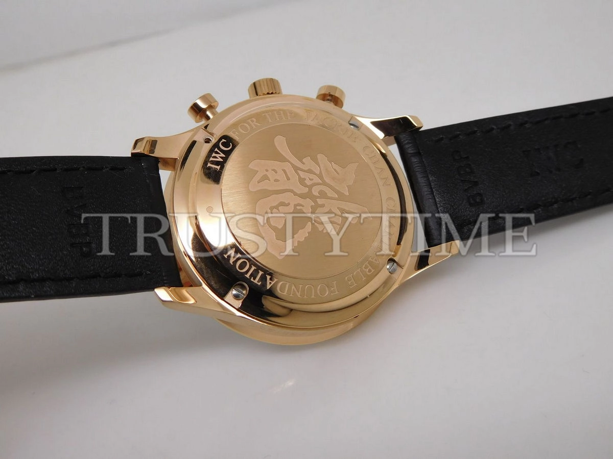 Копия часов IWC Portugieser Chrono-Automatic Jackie Chan Limited Edition 250 41mm IW371433 Арт.IW-0653