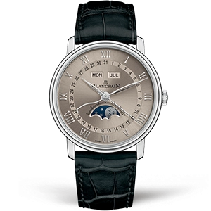 Копия часов Blancpain Villeret Quantième Complet 6654-1504-55A Арт.BP-0329