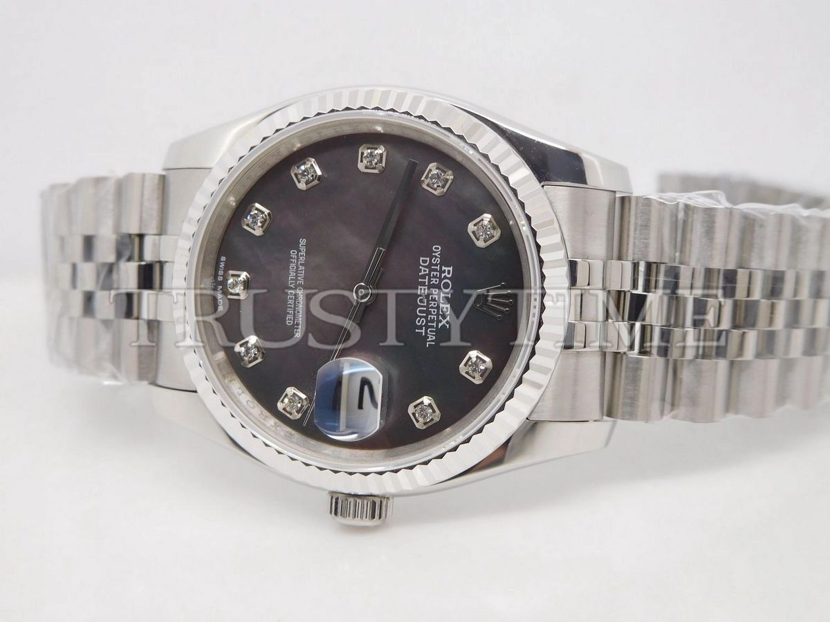 Копия часов Rolex DateJust 36mm 116234-0105 Арт.RX-0470