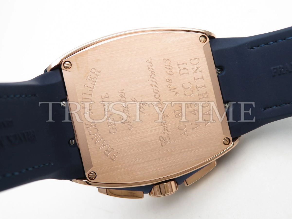 Копия часов Franck Muller Vanguard Chronograph V 45 CC DT YACHTING 5N.BL BL.BL 5N Арт.FM-0639