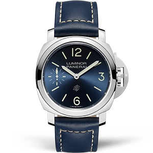 Копия часов Panerai Luminor Marina Logo Blu Mare 44mm PAM01085 Арт.PN-0814