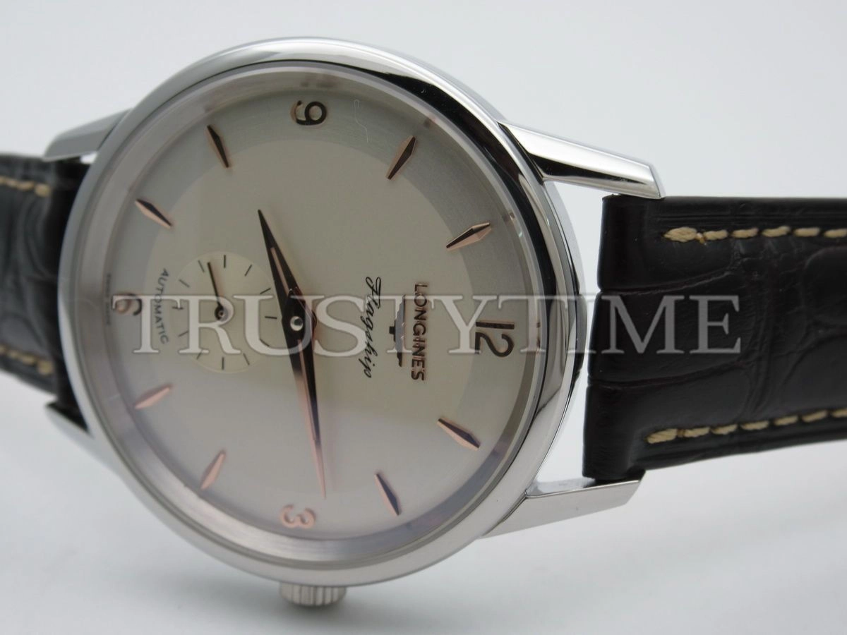 Копия часов Longines Flagship Heritage 60th Edition 38mm L4.817.4.76.2 Арт.LN-0262