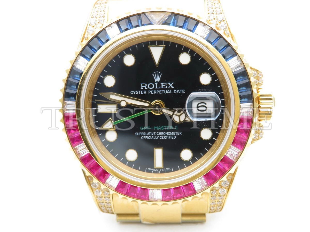 Копия часов Rolex GMT Master II 116758SARU Арт.RX-1383