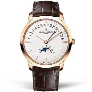 Копия часов Vacheron Constantin Patrimony Moonphase Retrograde Date 42mm 4010U/000R-B329 Арт.VC-0283