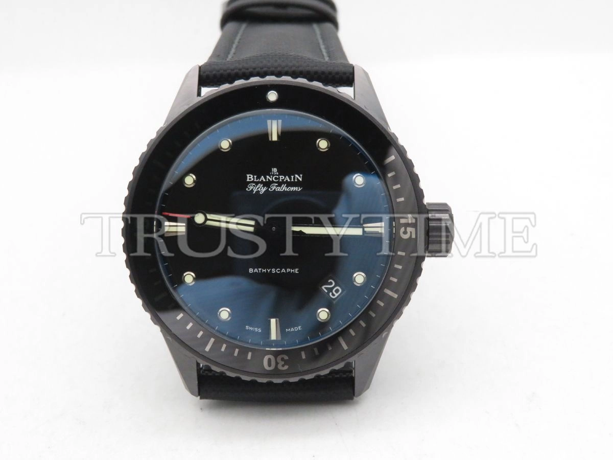 Копия часов Blancpain Fifty Fathoms Bathyscaphe 5000-0130-B52A Арт.BP-0347