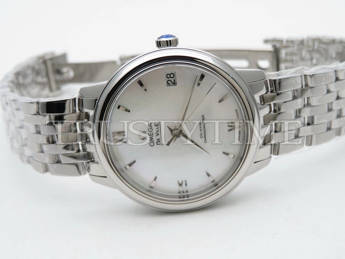 Копия часов Omega De Ville Prestige Co‑Axial Chronometer 32mm 424.10.33.20.05.001 Арт.OM-0497