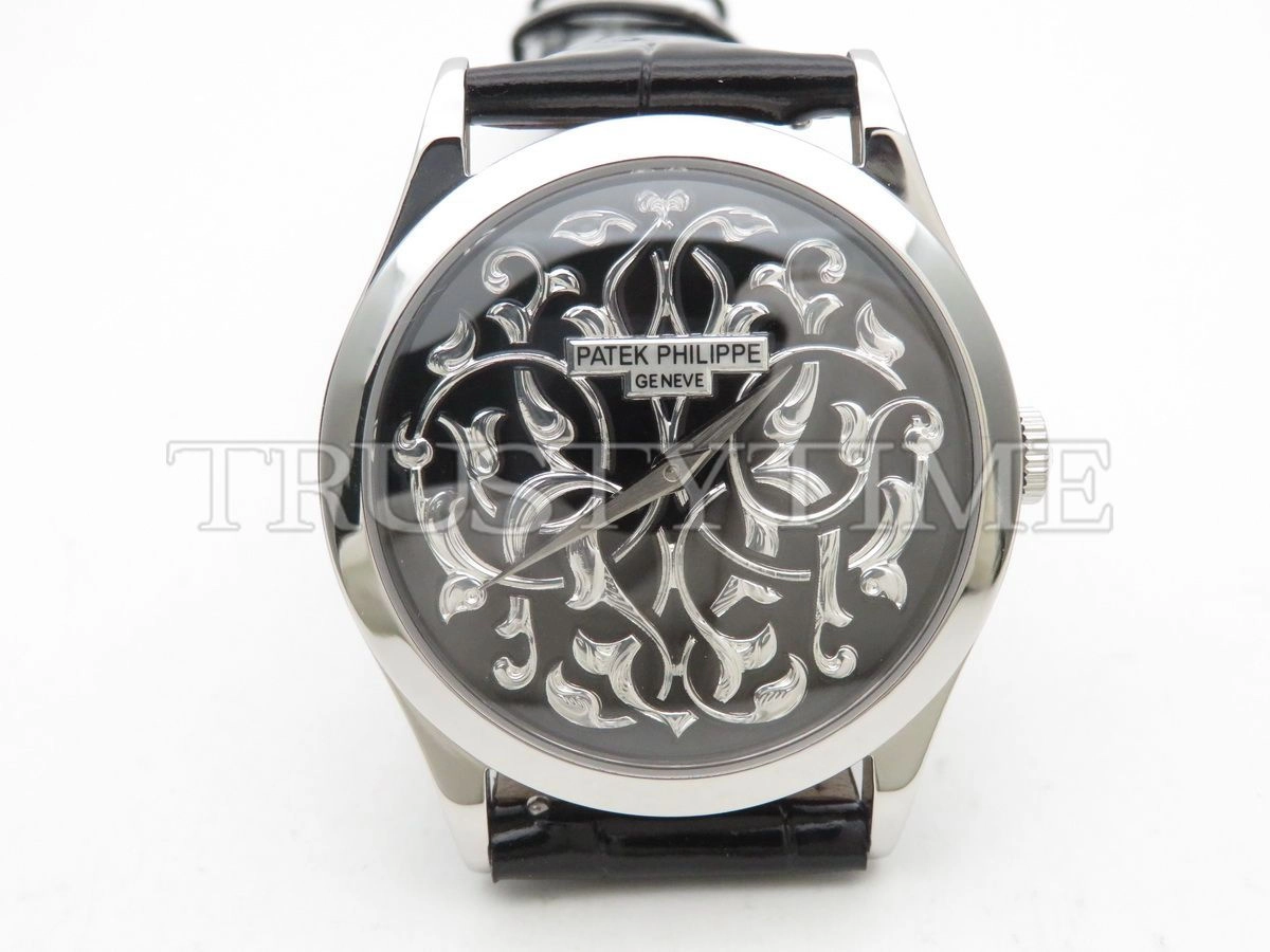 Копия часов Patek Philippe Calatrava Volutes & Arabesques 38mm 5088-100P-001 Арт.PP-0384