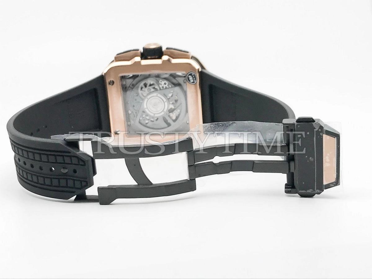 Копия часов Hublot Square Bang Unico King Gold 821.OX.0180.RX Арт.HB-1225