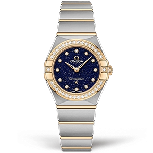 Копия часов Omega Constellation Quartz 25mm 131.25.25.60.53.001 Арт.OM-0789