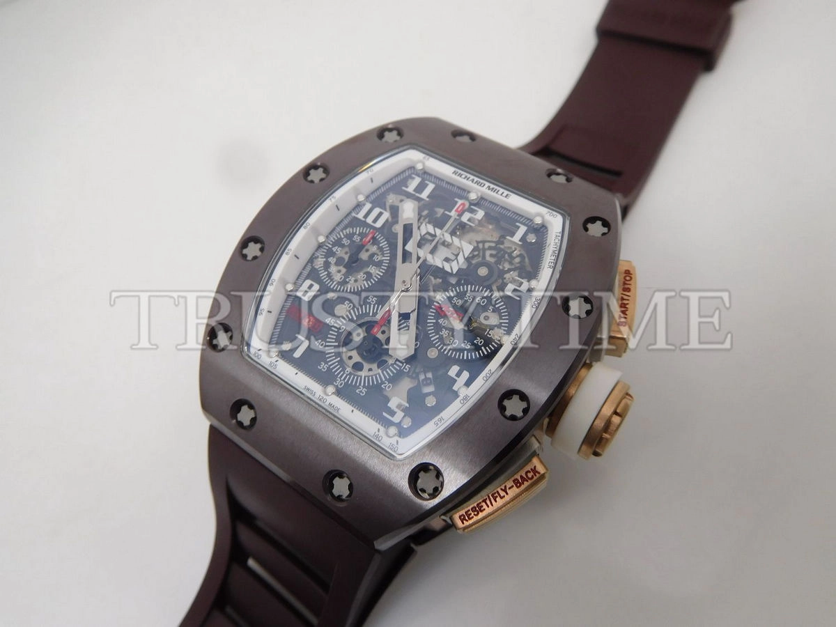 Копия часов Richard Mille RM011-03 Felipe Massa Skeleton