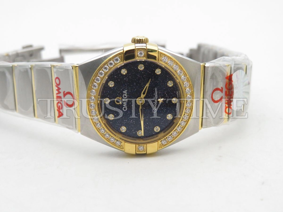 Копия часов Omega Constellation Quartz 25mm 131.25.25.60.53.001 Арт.OM-0789