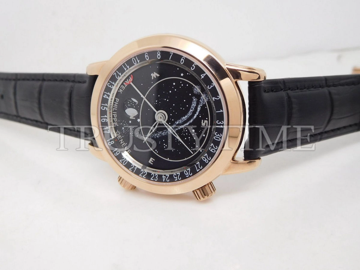 Копия часов Patek Philippe Grand Complications Celestial Sky Moon 44mm 6102R-001 Арт.PP-0447