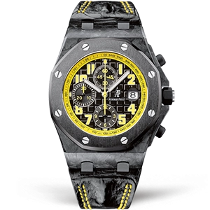 Копия часов Audemars Piguet Royal Oak Offshore BumbleBee Forged Carbon 26176FO.OO.D101CR.02 Арт.AP-0836