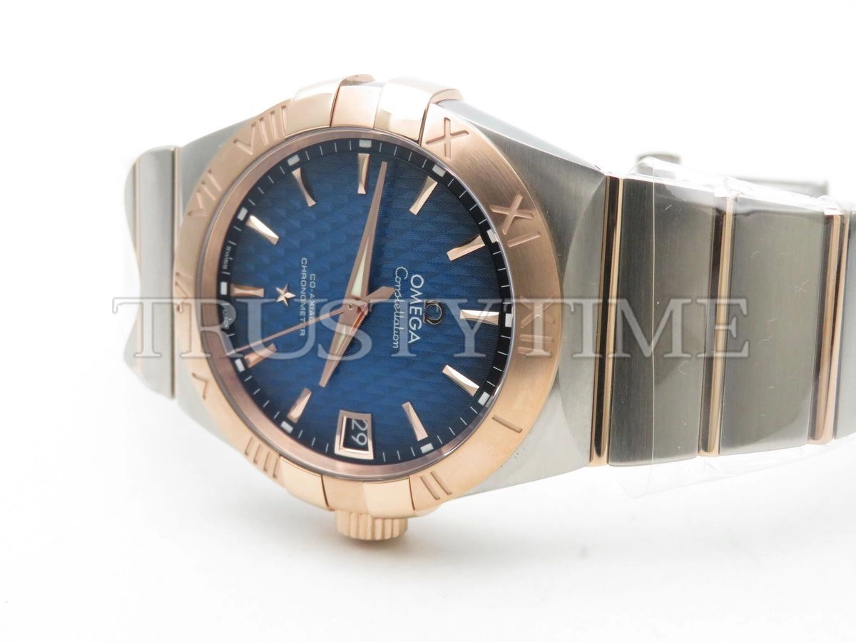 Копия часов Omega Constellation Co-Axial Chronometer 38mm 123.20.38.21.03.001 Арт.OM-0451