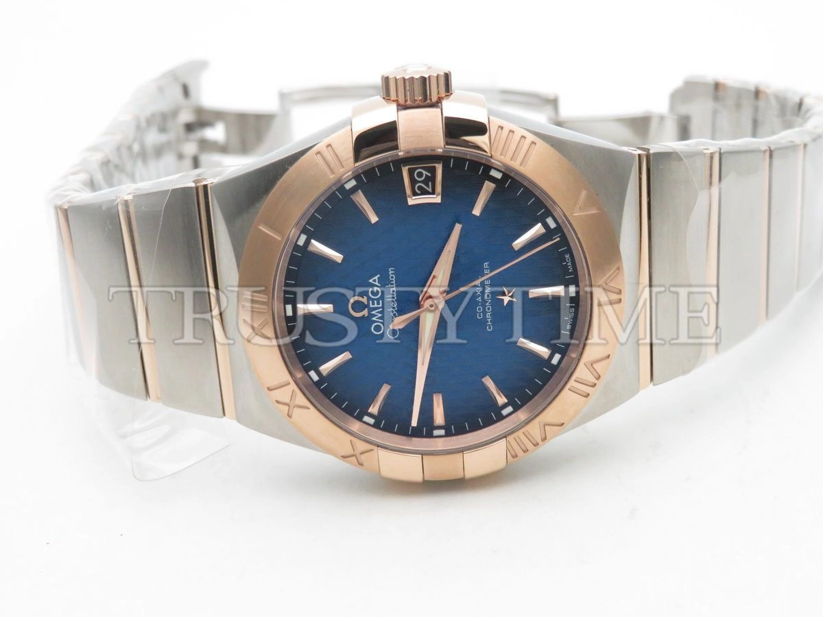 Копия часов Omega Constellation Co-Axial Chronometer 38mm 123.20.38.21.03.001 Арт.OM-0451