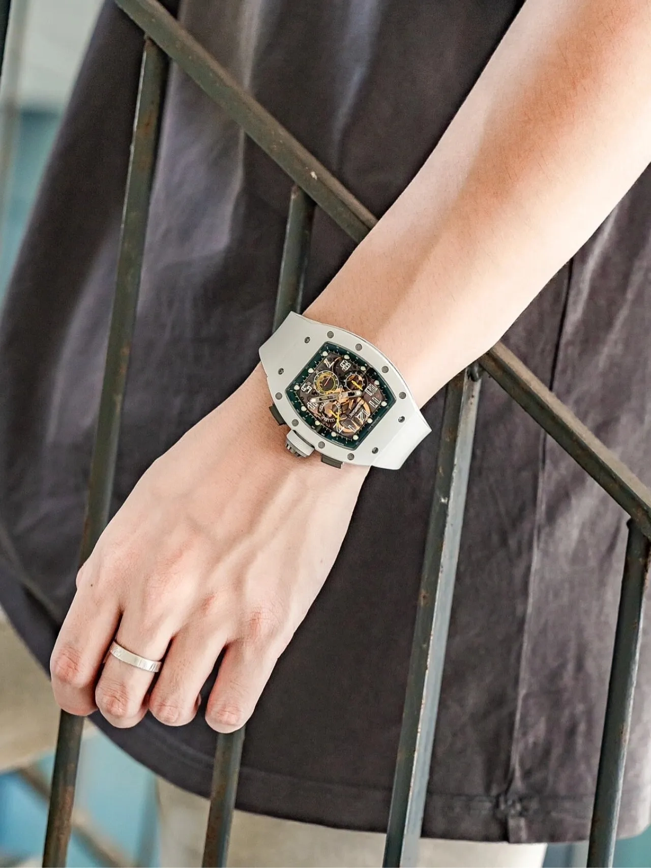 Копия часов CronusArt Carbon Watch CM09-013 Арт.CA-0427