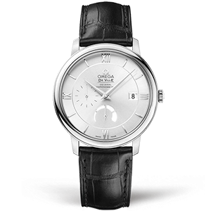 Копия часов Omega De Ville Prestige Co‑Axial Chronometer Power Reserve 39mm 424.13.40.21.02.001 Арт.OM-0506