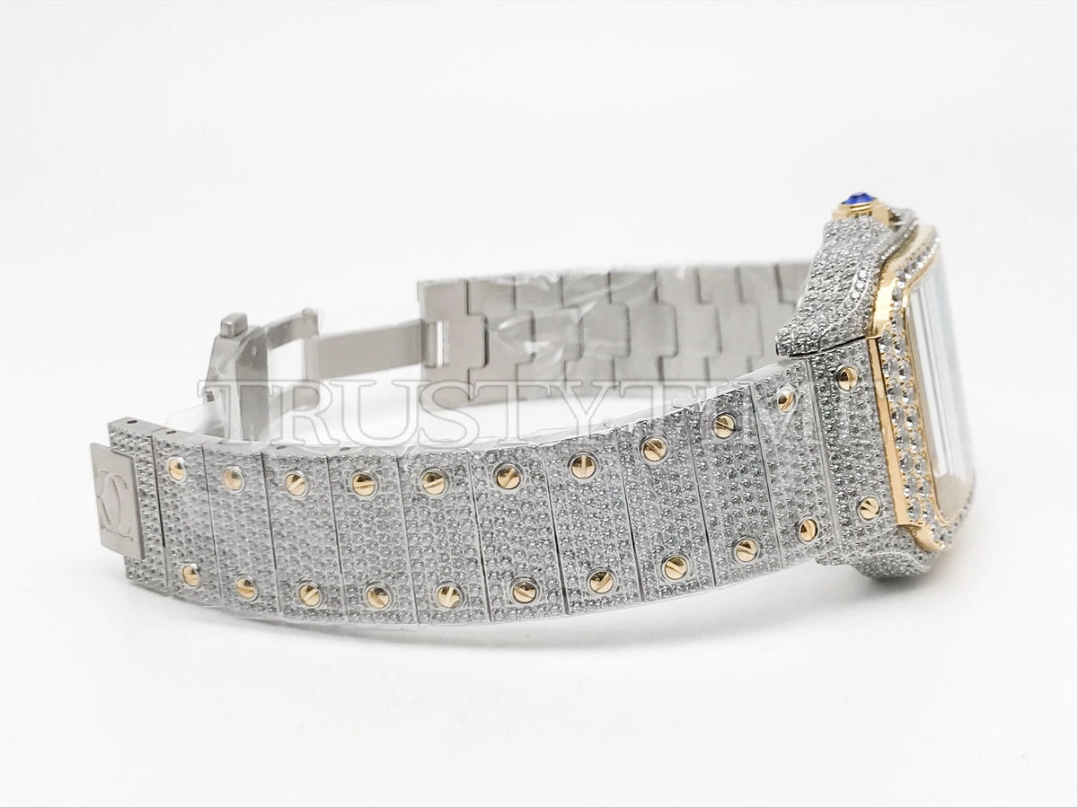 Копия часов Cartier Santos De Cartier 40 W2SA0009 Diamonds Арт.CR-0936