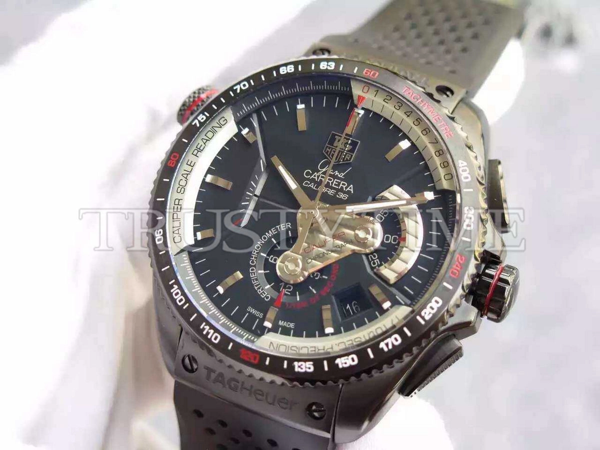 Копия часов Tag Heuer Grand Carrera Calibre 36 RS2 43mm CAV5115.FT6019 Арт.TG-0314
