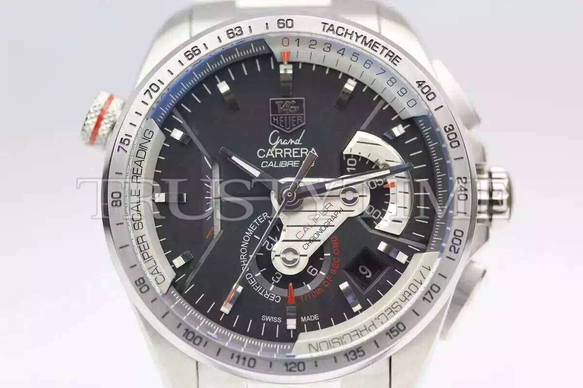 Копия часов Tag Heuer Grand Carrera Calibre 36 RS2 43mm CAV5115.BA0902 Арт.TG-0313