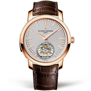 Копия часов Vacheron Constantin Traditionnelle Tourbillon 44mm 6500T/000R-B324 Арт.VC-0227