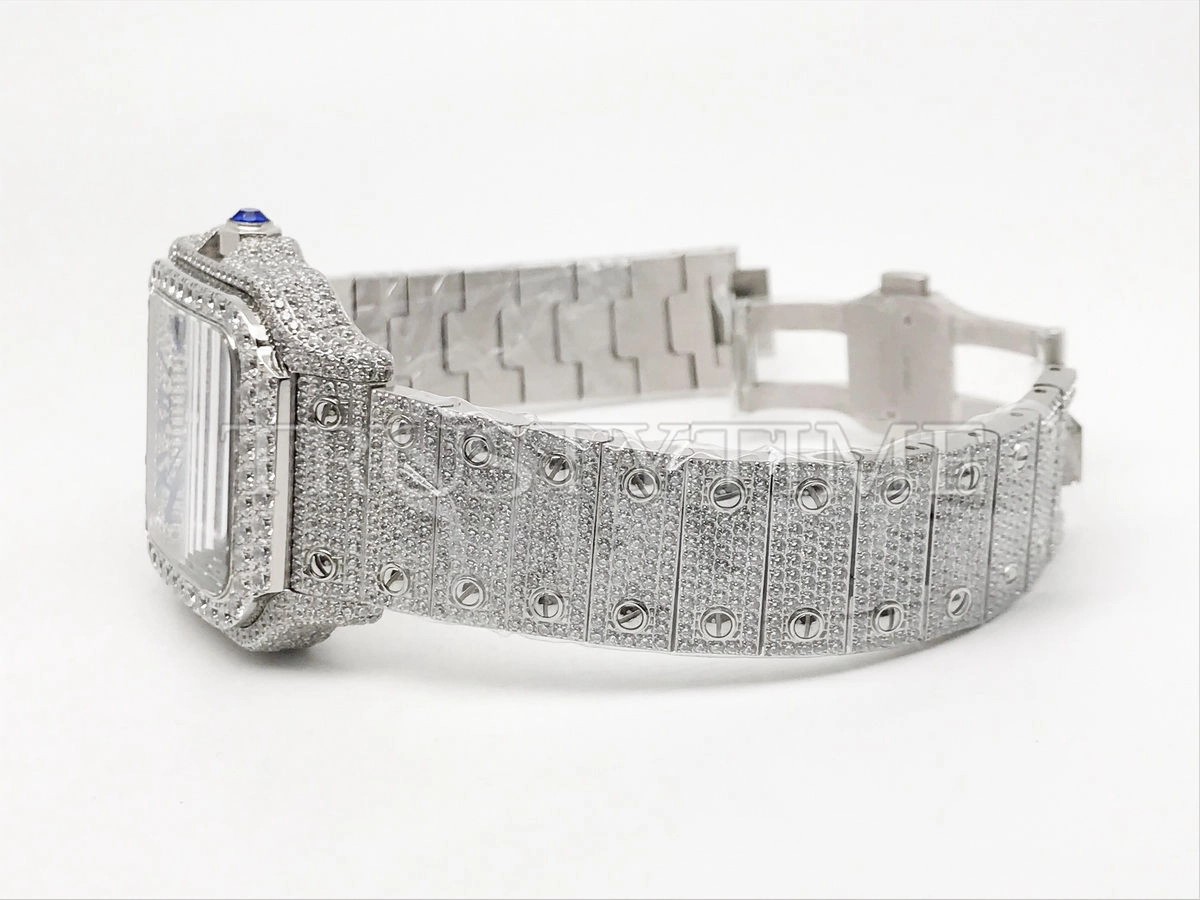Копия часов Cartier Santos De Cartier 40 WSSA0018 Diamonds Арт.CR-0927