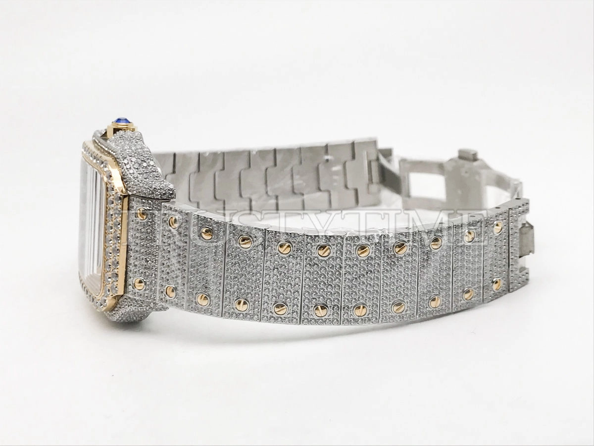 Копия часов Cartier Santos De Cartier 40 W2SA0009 Diamonds Арт.CR-0937