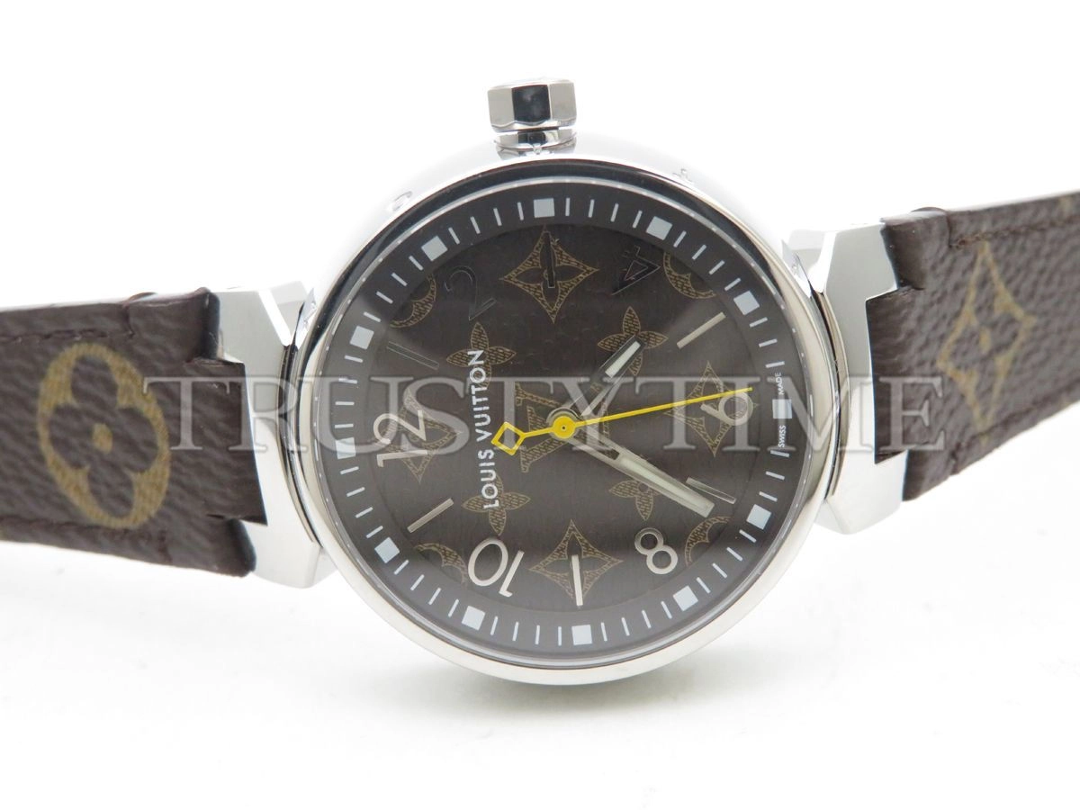 Копия часов Louis Vuitton Tambour Monogram 39mm QBBB97 Арт.LV-02535