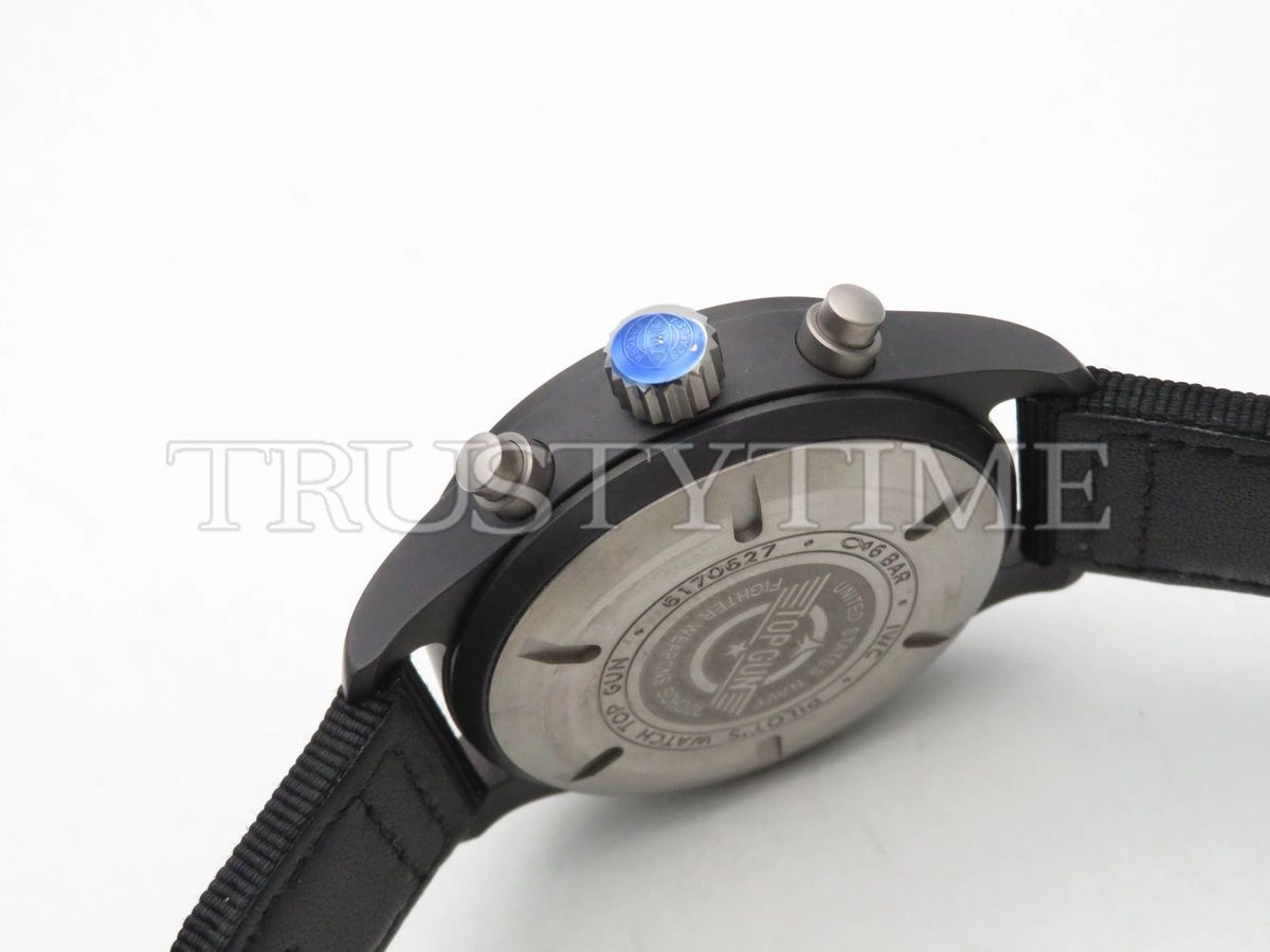 Копия часов IWC Pilot's Watch Chronograph Top Gun 44mm IW389101 Арт.IW-0535