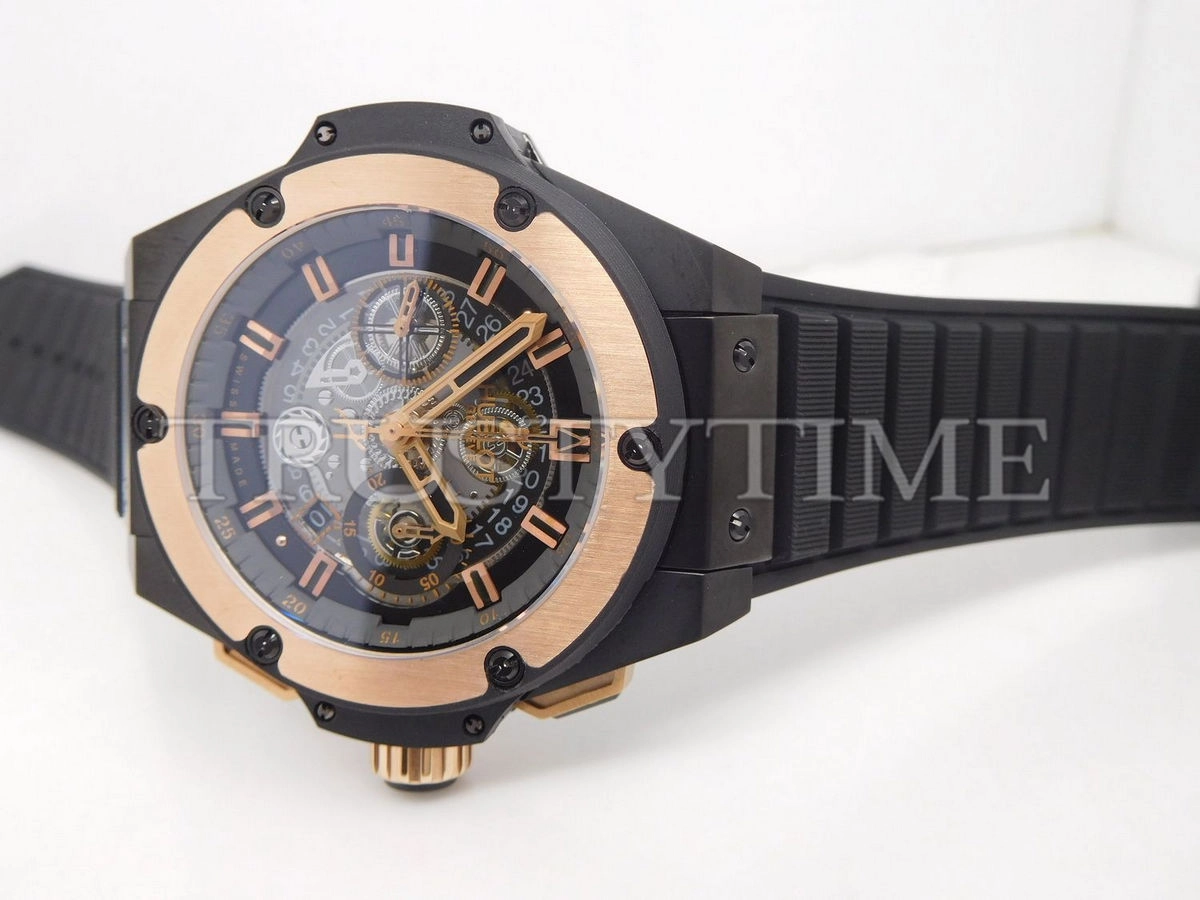 Копия часов Hublot King Power Unico Ceramic Gold 48mm 701.CO.0180.RX Арт.HB-0535