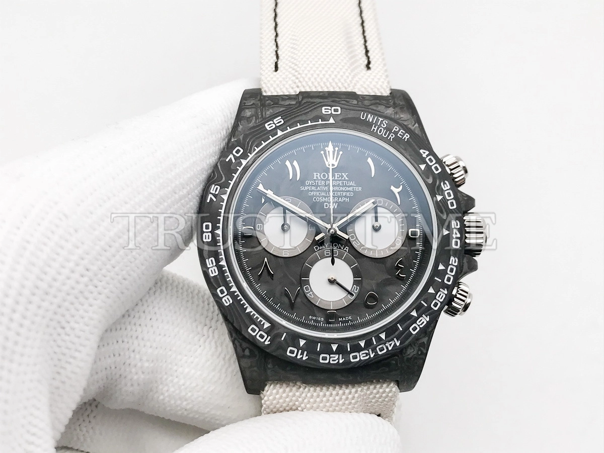 Копия часов Rolex Cosmograph Daytona DIW Black and White Арт.RX-3622