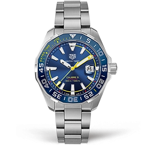 Копия часов Tag Heuer Aquaracer 300M Calibre 5 43mm Match Timer Shinji Kagawa WAY201H.BA0927 Арт.TG-0628