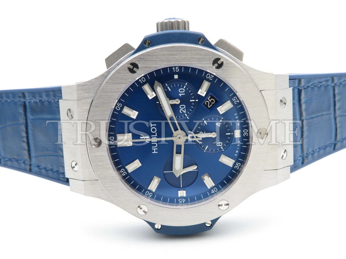 Копия часов Hublot Big Bang Steel Blue 44mm 301.SX.7170.LR Арт.HB-0400