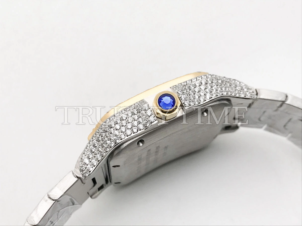 Копия часов Cartier Santos De Cartier 40 W2SA0009 Diamonds Арт.CR-0940