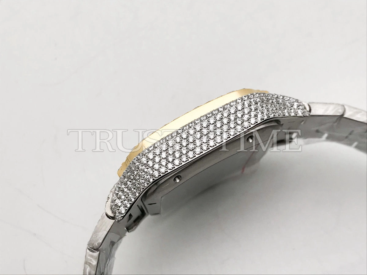 Копия часов Cartier Santos De Cartier 40 W2SA0009 Diamonds Арт.CR-0946