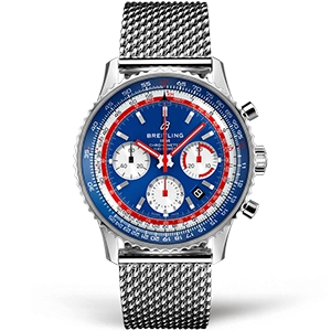 Копия часов Breitling Navitimer B01 Chronograph Pan Am 43 AB01212B1C1A1 Арт.BT-0924