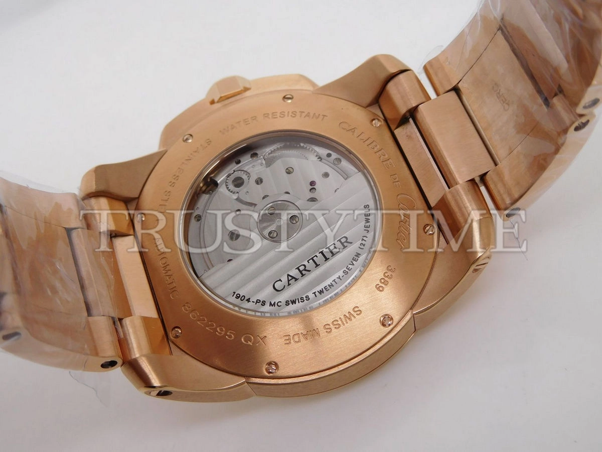 Копия часов Cartier Calibre de Cartier 42 W7100018 Арт.CR-0543