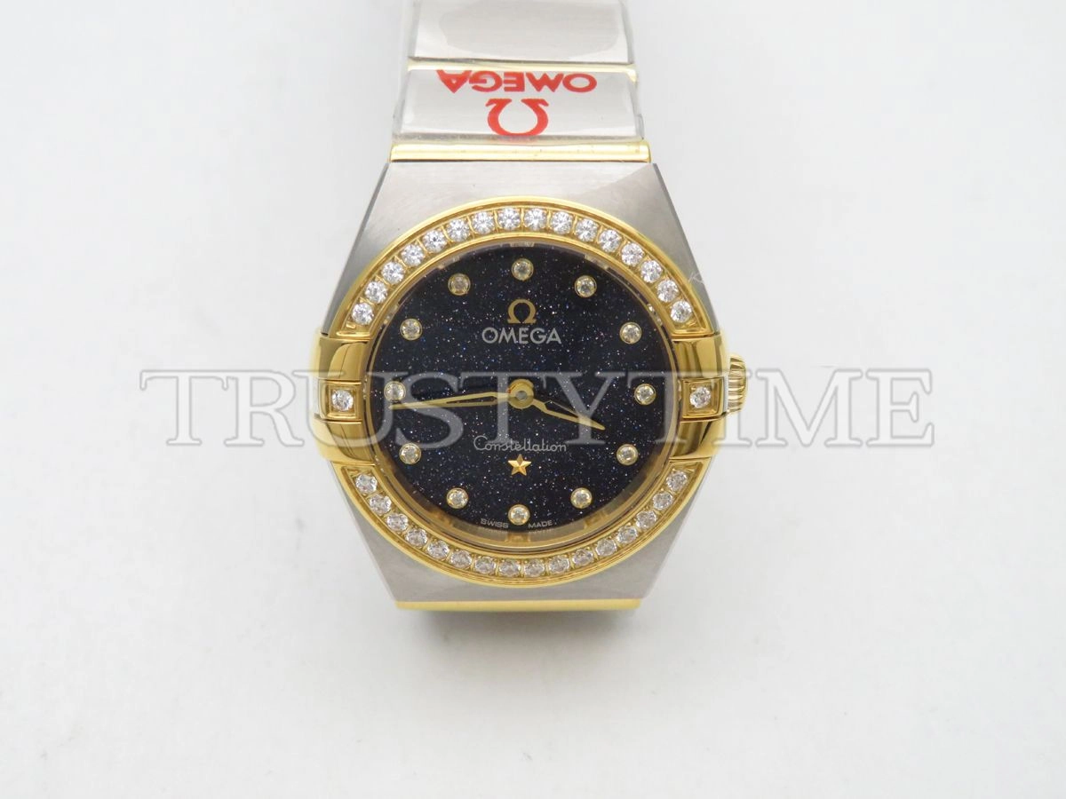 Копия часов Omega Constellation Quartz 25mm 131.25.25.60.53.001 Арт.OM-0789