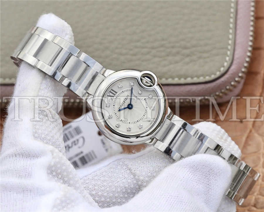 Копия часов Cartier Ballon Bleu 28 WE902073 Арт.CR-0847