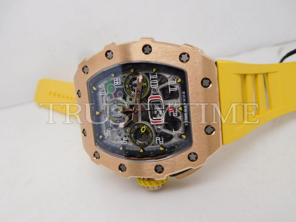 Копия часов Richard Mille RM011-03 Felipe Massa Skeleton
