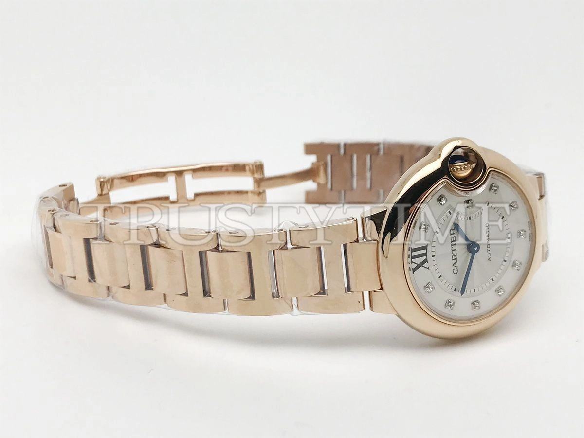 Копия часов Cartier Ballon Bleu 33 WE902039 Арт.CR-0769