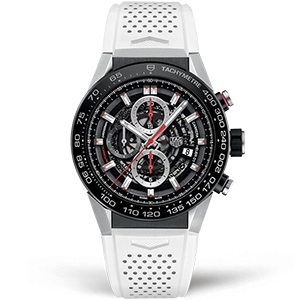 Копия часов Tag Heuer Carrera Calibre HEUER 01 Chronograph 45mm CAR2A1Z.FT6051 Арт.TG-0618